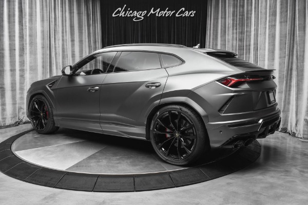 Used 2020 Lamborghini Urus Full Satin XPEL PPF Carbon Fiber Loaded with Options Full ADAS Pack for sale Sold at Chicago Motor Cars in West Chicago IL 60185 3