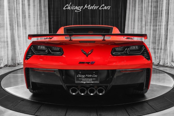 Used 2019 Chevrolet Corvette ZR1 3ZR Coupe 7-Speed Manual! Hot Color Combo! for sale Sold at Chicago Motor Cars in West Chicago IL 60185 4