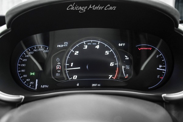 Used-2015-Dodge-Viper-GT-Coupe-Only-2k-Miles-Exterior-Carbon-Fiber-Pkg-Aero-Pkg-GTS-Stripes