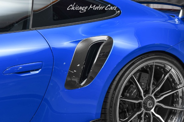 Used-2021-Porsche-911-Turbo-S-Coupe-PTS-Nogaro-Blue-OVER-90k-in-Upgrades-TECHART-HRE-Boden