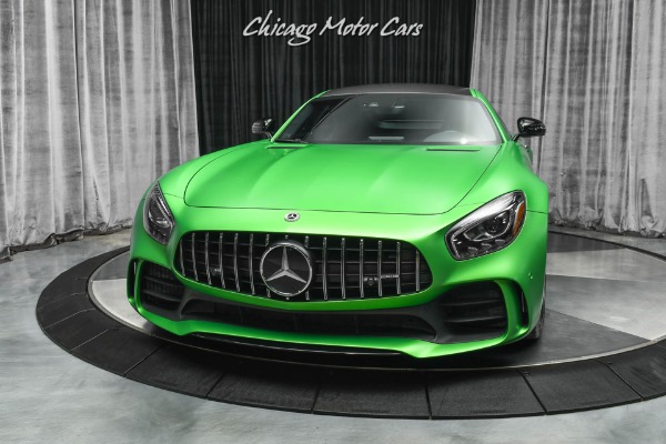 Used 2018 Mercedes-Benz AMG GTR Coupe RARE AMG Green Hell Magno Paint! 9k Miles! LOADED for sale Sold at Chicago Motor Cars in West Chicago IL 60185 2