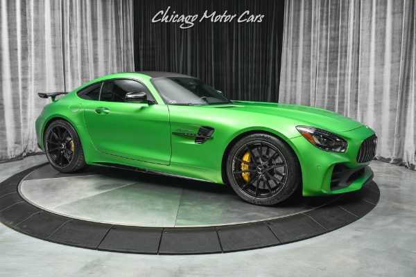 Used 2018 Mercedes-Benz AMG GTR Coupe RARE AMG Green Hell Magno Paint! 9k Miles! LOADED for sale Sold at Chicago Motor Cars in West Chicago IL 60185 6