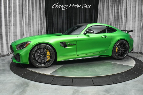 Used 2018 Mercedes-Benz AMG GTR Coupe RARE AMG Green Hell Magno Paint! 9k Miles! LOADED for sale Sold at Chicago Motor Cars in West Chicago IL 60185 1