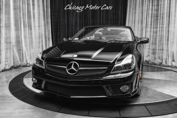 Used 2009 Mercedes-Benz SL63 AMG Roadster Only 21K Original Miles! Carbon Fiber Interior Trim! Incredible! for sale Sold at Chicago Motor Cars in West Chicago IL 60185 2