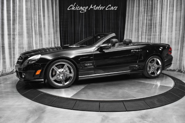 Used 2009 Mercedes-Benz SL63 AMG Roadster Only 21K Original Miles! Carbon Fiber Interior Trim! Incredible! for sale Sold at Chicago Motor Cars in West Chicago IL 60185 1
