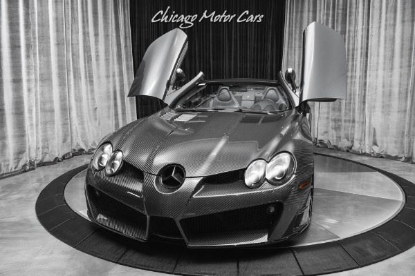 Used 2008 Mercedes-Benz SLR McLaren Roadster Convertible MANSORY Renovatio! Carbon Fiber Body! ONLY 13K Miles! for sale Sold at Chicago Motor Cars in West Chicago IL 60185 2