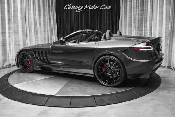 Used 2008 Mercedes-Benz SLR McLaren Roadster Convertible MANSORY Renovatio! Carbon Fiber Body! ONLY 13K Miles! for sale Sold at Chicago Motor Cars in West Chicago IL 60185 3