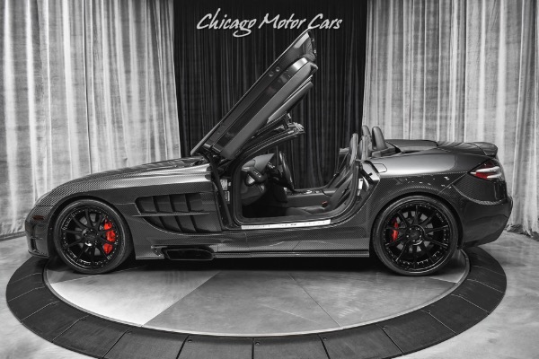 Used-2008-Mercedes-Benz-SLR-McLaren-Roadster-Convertible-MANSORY-Renovatio-Carbon-Fiber-Body-ONLY-13K-Miles