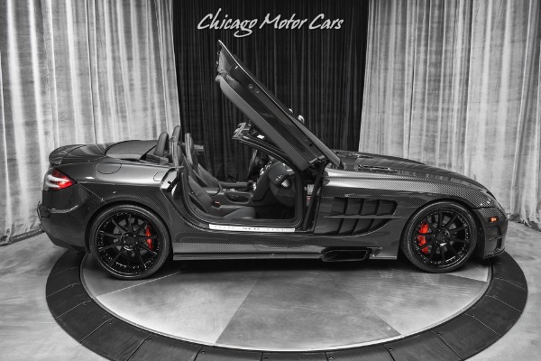 Used-2008-Mercedes-Benz-SLR-McLaren-Roadster-Convertible-MANSORY-Renovatio-Carbon-Fiber-Body-ONLY-13K-Miles