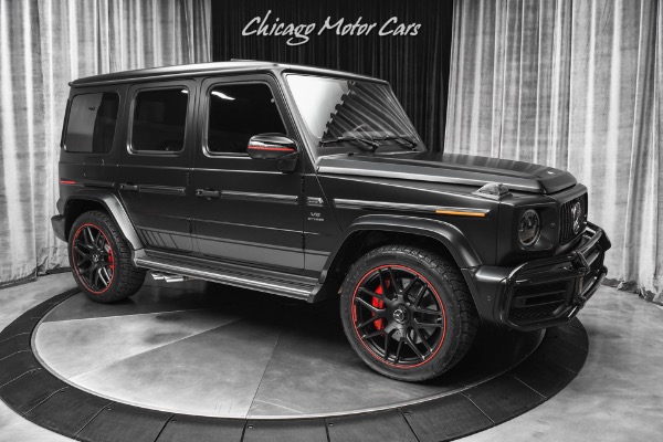 Used 2019 Mercedes-Benz G63 AMG 4Matic SUV Edition 1 RARE! Carbon Fiber! Hot Color Combo! LOADED for sale Sold at Chicago Motor Cars in West Chicago IL 60185 6