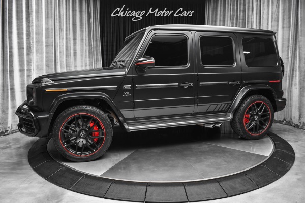 Used 2019 Mercedes-Benz G63 AMG 4Matic SUV Edition 1 RARE! Carbon Fiber! Hot Color Combo! LOADED for sale Sold at Chicago Motor Cars in West Chicago IL 60185 1