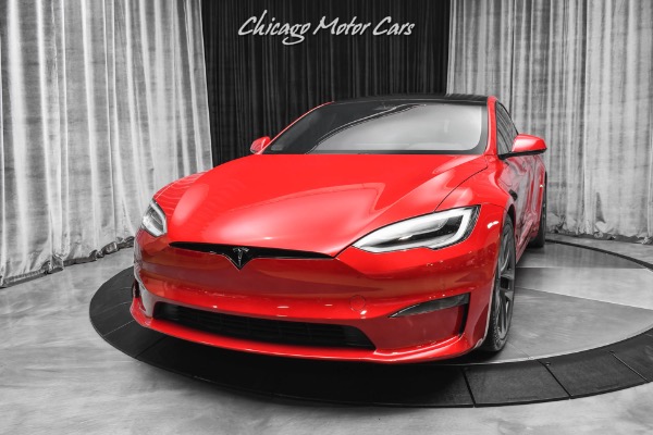 Used 2021 Tesla Model S Plaid Sedan ONLY 2K Miles! Worlds Fastest Sedan! Autopilot! for sale Sold at Chicago Motor Cars in West Chicago IL 60185 2