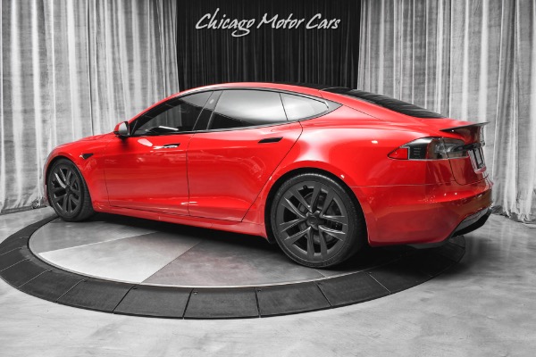 Used 2021 Tesla Model S Plaid Sedan ONLY 2K Miles! Worlds Fastest Sedan! Autopilot! for sale Sold at Chicago Motor Cars in West Chicago IL 60185 3