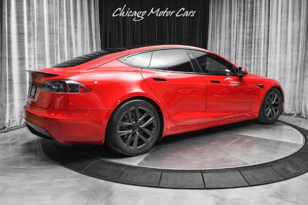 Used 2021 Tesla Model S Plaid Sedan ONLY 2K Miles! Worlds Fastest Sedan! Autopilot! for sale Sold at Chicago Motor Cars in West Chicago IL 60185 5