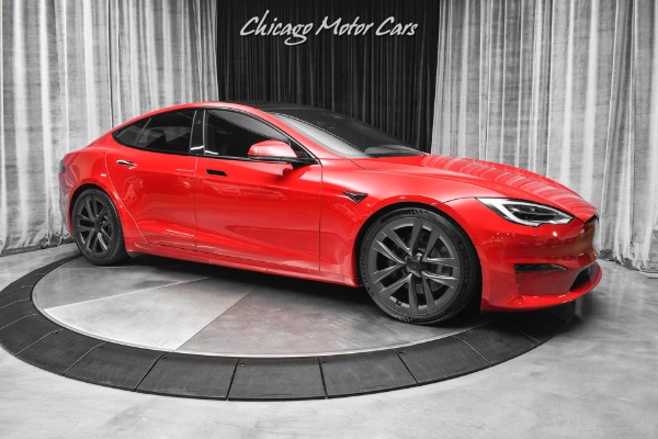 Used 2021 Tesla Model S Plaid Sedan ONLY 2K Miles! Worlds Fastest Sedan! Autopilot! for sale Sold at Chicago Motor Cars in West Chicago IL 60185 6