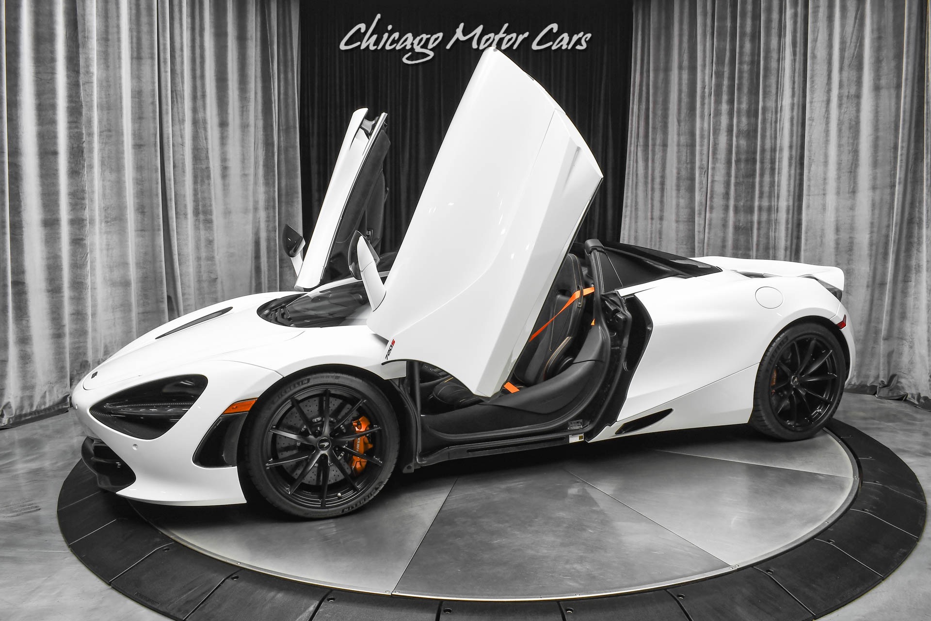 Used 2020 McLaren 720S Spider Performance Convertible! ONLY 2K Miles! Sports Exhaust! Carbon! LOADED for sale Sold at Chicago Motor Cars in West Chicago IL 60185 1