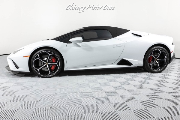 Used 2021 Lamborghini Huracan LP 610-2 EVO Spyder ONLY 900 Miles EXHAUST UPGRADE! MINT CONDITION for sale Sold at Chicago Motor Cars in West Chicago IL 60185 2