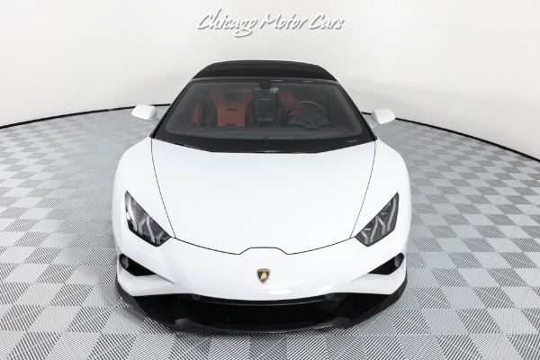 Used 2021 Lamborghini Huracan LP 610-2 EVO Spyder ONLY 900 Miles EXHAUST UPGRADE! MINT CONDITION for sale Sold at Chicago Motor Cars in West Chicago IL 60185 6