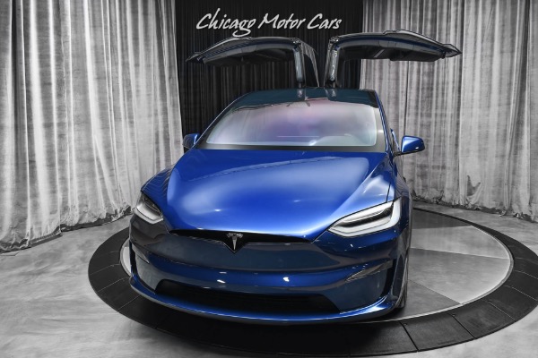 Used 2022 Tesla Model X Plaid SUV ONLY 200 Miles! 1,020 HP! Worlds Quickest SUV! 6-Seat Config! for sale Sold at Chicago Motor Cars in West Chicago IL 60185 2