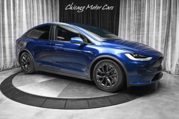 Used 2022 Tesla Model X Plaid SUV ONLY 200 Miles! 1,020 HP! Worlds Quickest SUV! 6-Seat Config! for sale Sold at Chicago Motor Cars in West Chicago IL 60185 6