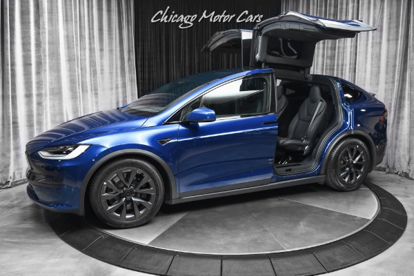 Used 2022 Tesla Model X Plaid SUV ONLY 200 Miles! 1,020 HP! Worlds Quickest SUV! 6-Seat Config! for sale Sold at Chicago Motor Cars in West Chicago IL 60185 1