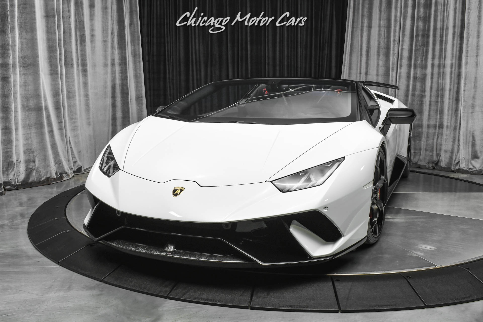 Used-2018-Lamborghini-Huracan-LP640-4-Performante-Spyder-ONLY-5K-Miles-Lift-System-PPF-SENSONUM-Audio