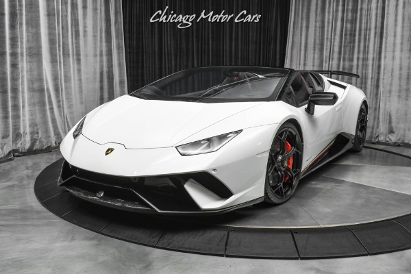 Used-2018-Lamborghini-Huracan-LP640-4-Performante-Spyder-ONLY-5K-Miles-Lift-System-PPF-SENSONUM-Audio