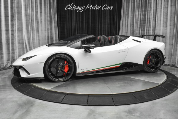 Used 2018 Lamborghini Huracan LP640-4 Performante Spyder ONLY 5K