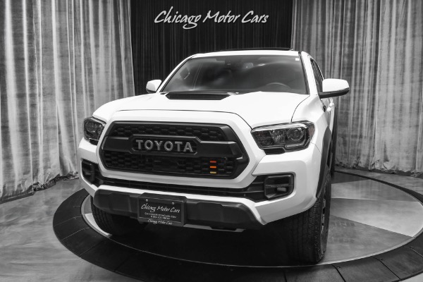 Used 2019 Toyota Tacoma TRD Pro 4X4 Double Cab Pickup Rare 6-Speed Manual! ONLY 16K Miles! LOADED for sale Sold at Chicago Motor Cars in West Chicago IL 60185 2