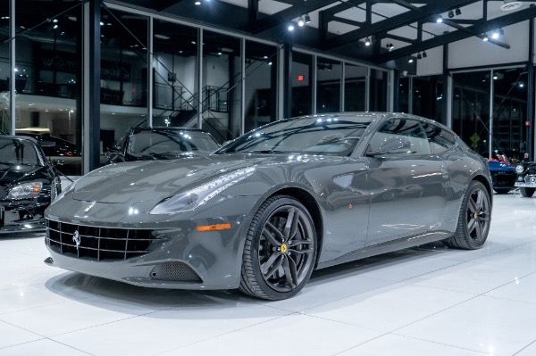 Used-2012-Ferrari-FF-Hatchback-V12-AWD-Grigio-Scuro-Vehicle-Lift-Full-Front-PPF