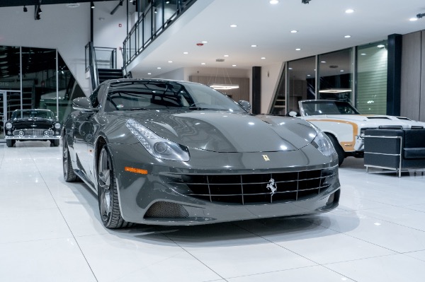 Used-2012-Ferrari-FF-Hatchback-V12-AWD-Grigio-Scuro-Vehicle-Lift-Full-Front-PPF