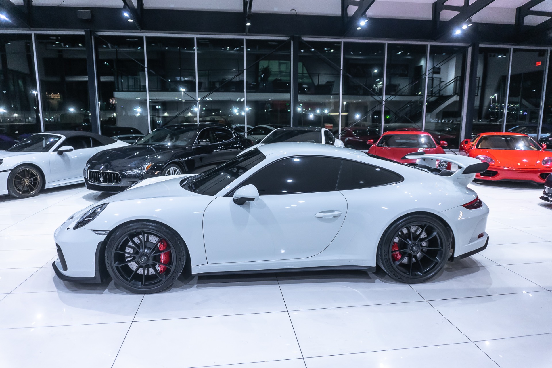 Used-2019-Porsche-911-GT3-Coupe-Full-Bucket-Seats-Chrono-Package-Front-Lift-LOADED-Front-PPF