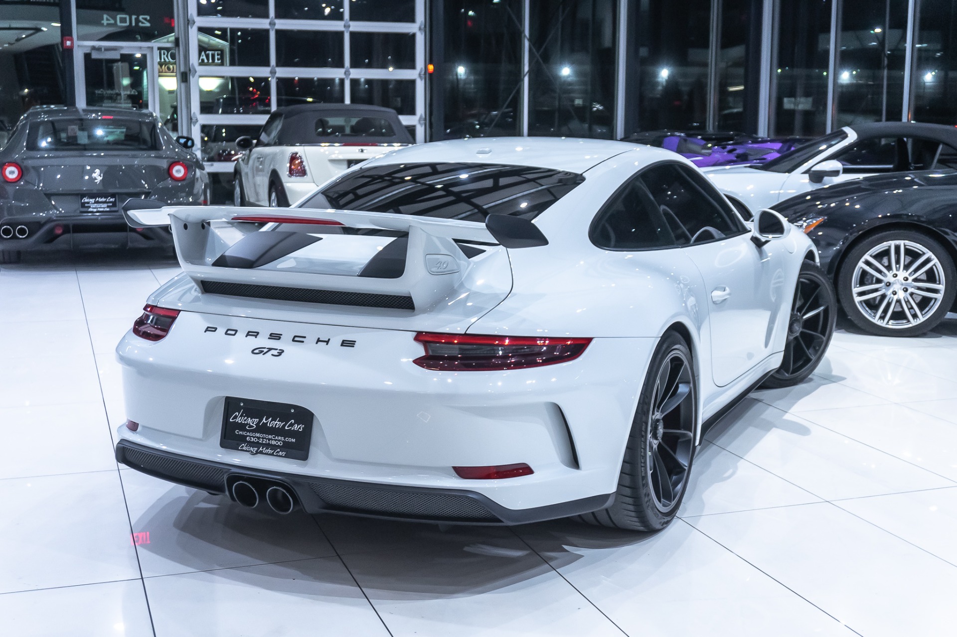 Used-2019-Porsche-911-GT3-Coupe-Full-Bucket-Seats-Chrono-Package-Front-Lift-LOADED-Front-PPF