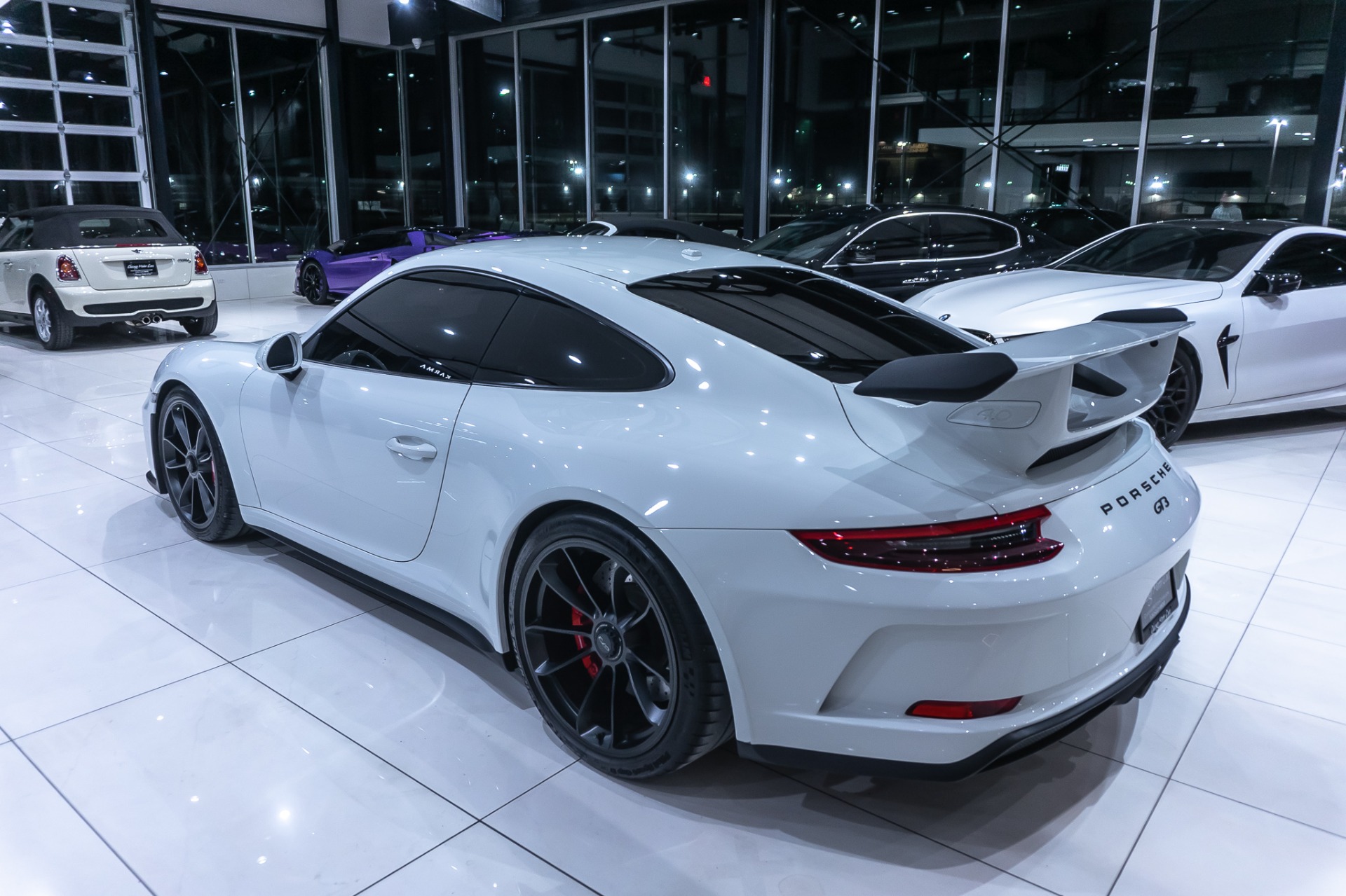 Used-2019-Porsche-911-GT3-Coupe-Full-Bucket-Seats-Chrono-Package-Front-Lift-LOADED-Front-PPF