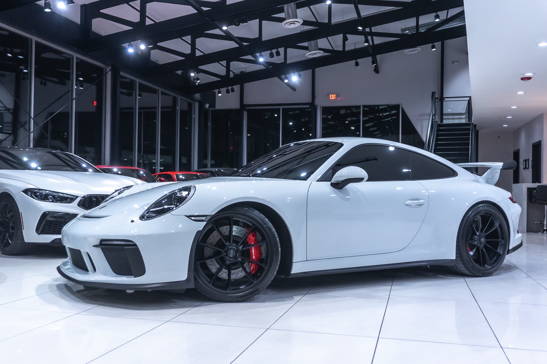 Used-2019-Porsche-911-GT3-Coupe-Full-Bucket-Seats-Chrono-Package-Front-Lift-LOADED-Front-PPF