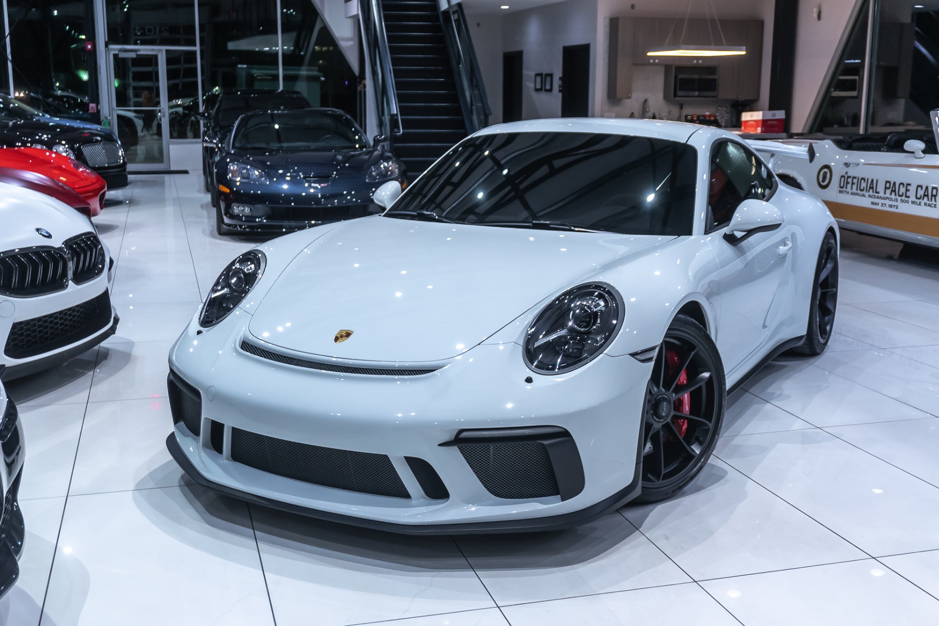 Used-2019-Porsche-911-GT3-Coupe-Full-Bucket-Seats-Chrono-Package-Front-Lift-LOADED-Front-PPF