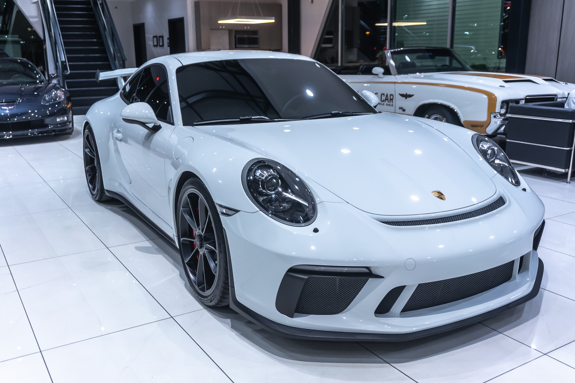 Used-2019-Porsche-911-GT3-Coupe-Full-Bucket-Seats-Chrono-Package-Front-Lift-LOADED-Front-PPF