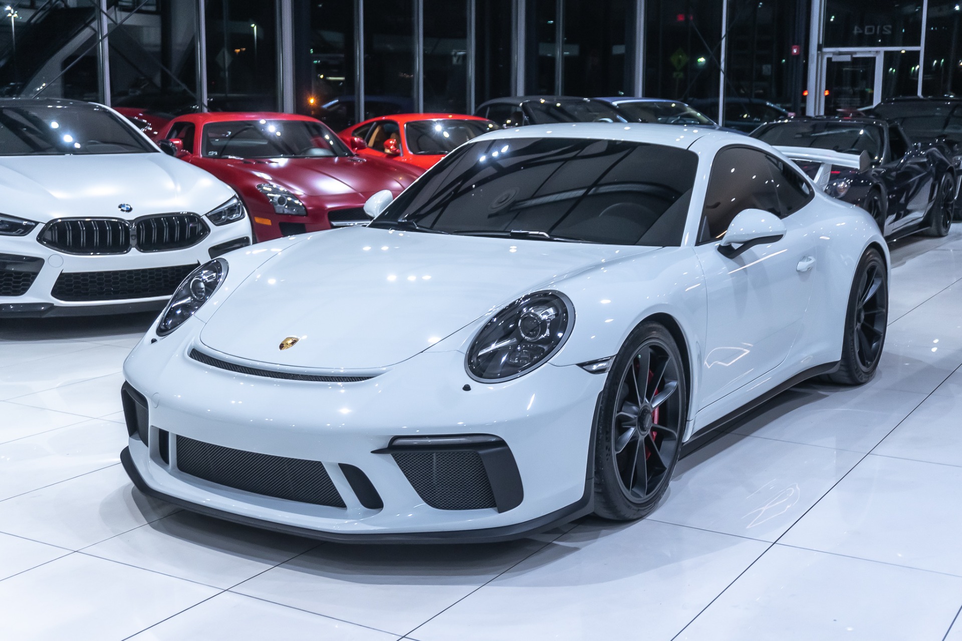 Used-2019-Porsche-911-GT3-Coupe-Full-Bucket-Seats-Chrono-Package-Front-Lift-LOADED-Front-PPF