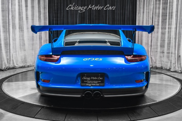 Used 2016 Porsche 911 GT3 RS PTS Voodoo Blue ONLY 2900 Miles! Front Lift! FULL PPF! LOADED PERFEC for sale Sold at Chicago Motor Cars in West Chicago IL 60185 4
