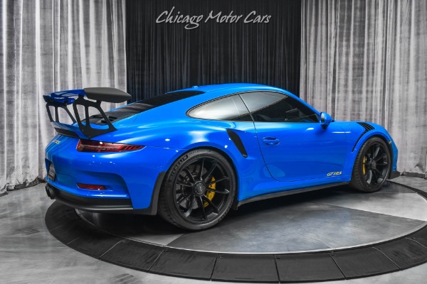 Used 2016 Porsche 911 GT3 RS PTS Voodoo Blue ONLY 2900 Miles! Front Lift! FULL PPF! LOADED PERFEC for sale Sold at Chicago Motor Cars in West Chicago IL 60185 5