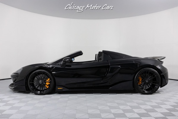 Used 2020 McLaren 600LT Spider Convertible Huge MSRP Full PPF Ceramic coating Novitec Wheels LOADED for sale Sold at Chicago Motor Cars in West Chicago IL 60185 2