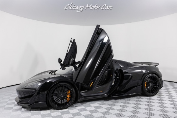 Used 2020 McLaren 600LT Spider Convertible Huge MSRP Full PPF Ceramic coating Novitec Wheels LOADED for sale Sold at Chicago Motor Cars in West Chicago IL 60185 1