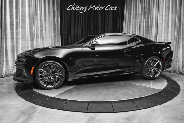 Used 2022 Chevrolet Camaro ZL1 Coupe Black/ Jet Black ONLY 1,180 Miles! 10-Speed! for sale Sold at Chicago Motor Cars in West Chicago IL 60185 1