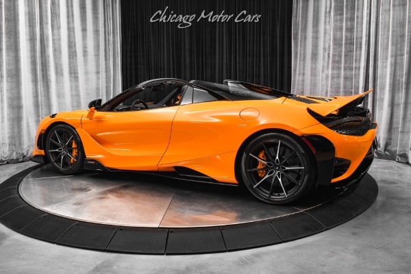 Used 2022 McLaren 765LT Spider Only 400 Miles Many MSO Options Super RARE Tons of Carbon Fiber Perfect for sale Sold at Chicago Motor Cars in West Chicago IL 60185 3