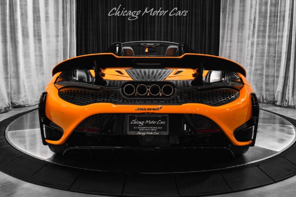 Used 2022 McLaren 765LT Spider Only 400 Miles Many MSO Options Super RARE Tons of Carbon Fiber Perfect for sale Sold at Chicago Motor Cars in West Chicago IL 60185 4