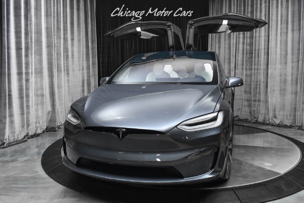 Used 2022 Tesla Model X Plaid SUV ONLY 250 Miles! FULL Self Driving! LOADED with Every Option! for sale Sold at Chicago Motor Cars in West Chicago IL 60185 2