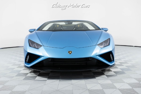 Used 2021 Lamborghini Huracan LP610-2 EVO Spyder Convertible ONLY 2K Miles! Incredible Spec! FULL PPF! for sale Sold at Chicago Motor Cars in West Chicago IL 60185 3