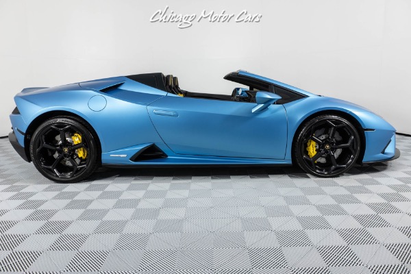 Used 2021 Lamborghini Huracan LP610-2 EVO Spyder Convertible ONLY 2K Miles! Incredible Spec! FULL PPF! for sale Sold at Chicago Motor Cars in West Chicago IL 60185 6