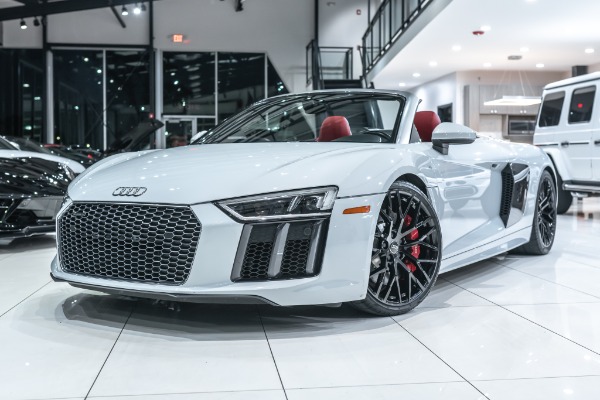 Used 2017 Audi R8 5.2 quattro V10 Spyder DALLAS PERFORMANCE TWIN TURBO KIT 800+WHP! MOTEC ECU for sale Sold at Chicago Motor Cars in West Chicago IL 60185 4