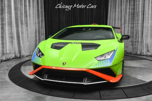 Used 2021 Lamborghini Huracan STO Coupe ONLY 1K Miles! Incredible Spec! LOADED with Options! for sale Sold at Chicago Motor Cars in West Chicago IL 60185 2